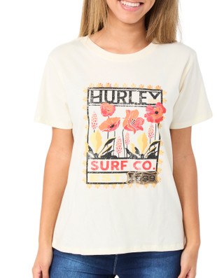 Thumbnail 2: Hurley Hurley Juniors Box of Poppies Graphic Tee 