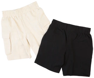 Thumbnail 2: Aeropostale Aeropostale Big Boys 2 Pc Solid Fleece Shorts Set 