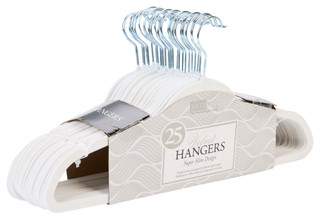 Thumbnail 1: SIMPLIFY Simplify 25 Pk Non-Slip Velvet Hangers 