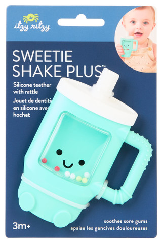 Thumbnail 2: Itzy Ritzy Itzy Ritzy Sweetie Shake Plus Rattle & Teether 