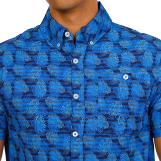 Thumbnail 4: Anglr Anglr Mens Short Sleeve Tropical Button Down Shirt 