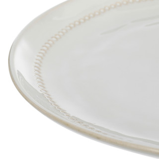 Thumbnail 2: TABLEAU Tableau 13 in Wrenly White Round Serving Platter 