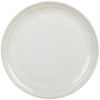 Thumbnail 1: TABLEAU Tableau 13 in Wrenly White Round Serving Platter 