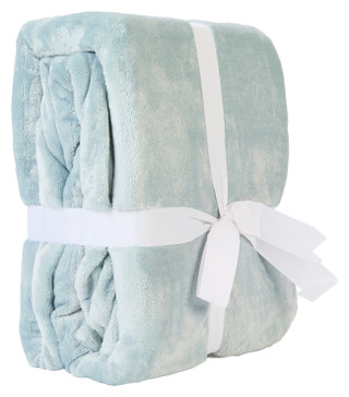 Thumbnail 2: Brooklyn Loom Brooklyn Loom King Plush Blanket 102x86in 