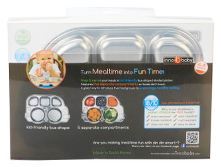 Thumbnail 2: INNOBABY Innobaby Stainless Divided Platter Plate 