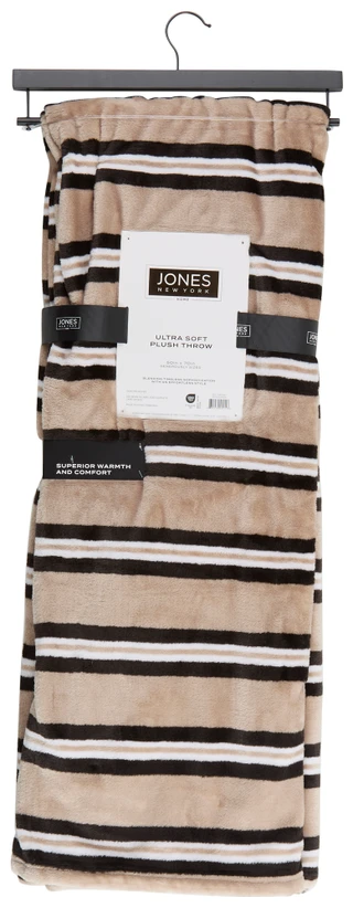 Thumbnail 3: JONES NEW YORK Jones New York 50'' x 70'' Kairen Ultra Soft Plush Throw 
