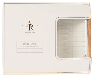 Thumbnail 3: ARTISAN ROW Artisan Row Dish Rack with Stone Drying Mat 