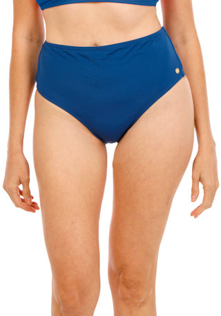 Thumbnail 1: Cece Cece Womens High Waist Solid Brief Swim Bottoms 