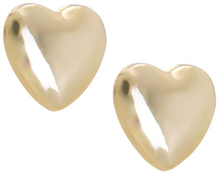 Thumbnail 2: REBECCA MINKOFF Rebecca Minkoff Gold Tone Heart Shaped Earrings 