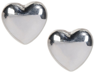 Thumbnail 2: REBECCA MINKOFF Rebecca Minkoff Silver Tone Heart Shaped Earrings 