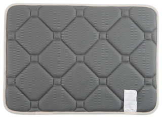 Thumbnail 2: Lavish Lavish 17 x 24 in. Lux Tile Memory Foam Bath Rug 