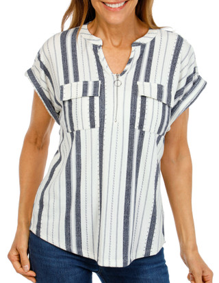 Thumbnail 1: Grey/White Stripe
