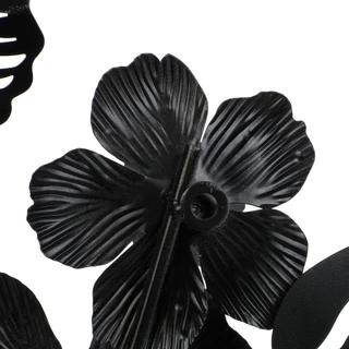Thumbnail 3: THREE HANDS CORP. Three Hands Corp Flowers Metal Wall Art Decor 