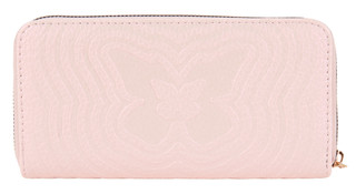 Thumbnail 3: Rampage Embossed Butterfly Single Zip Wallet 