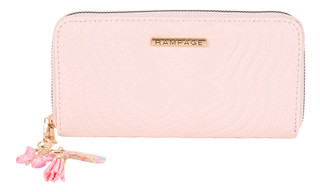 Thumbnail 1: Rampage Embossed Butterfly Single Zip Wallet 