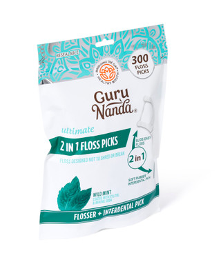 Thumbnail 2: Guru Nanda 300 PK dental Floss Picks 