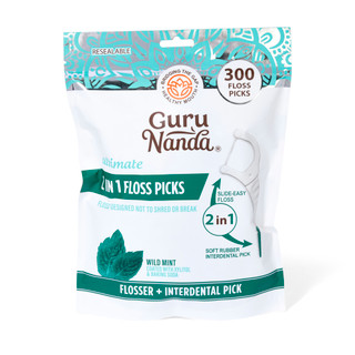 Thumbnail 1: Guru Nanda 300 PK dental Floss Picks 