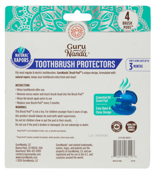 Thumbnail 2: GURUNANDA 4pk Toothbrush Protectors 