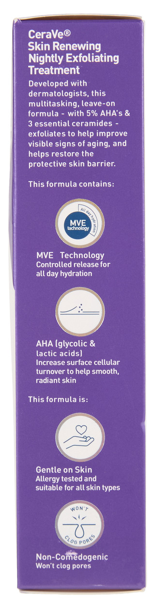 Thumbnail 2: CERAVE 1.7 oz Skin Renewing Nightly Exfoliating Treatment 