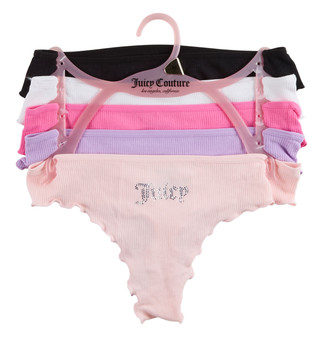 Thumbnail 1: Juicy Couture Women's 5 Pk Seamless Panties  