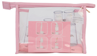 Thumbnail 3: Juicy Couture 5 Pc Travel Bottles and Cosmetic Bag 