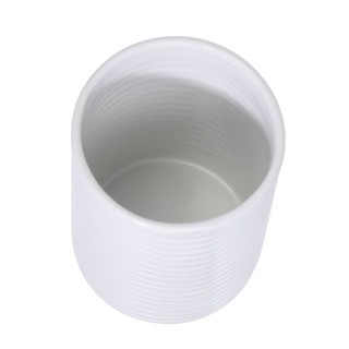 Thumbnail 2: MARKET FINDS Ceramic Ribbed Utensil Holder  