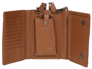 Thumbnail 3: Wrangler Fabric Tri-Fold Crossbody with Handle & Strap 