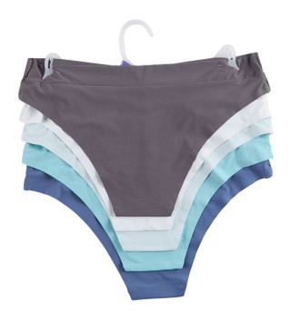 Thumbnail 2: ROXY Women's 5 Pk Seamless Panties 