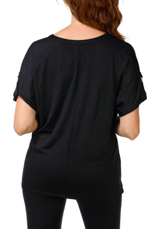 Thumbnail 2: PerSeption Concept Women's Split Neck Top 