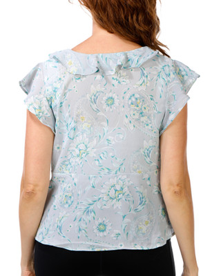 Thumbnail 2: 77 PARK Women's Floral Print Top 