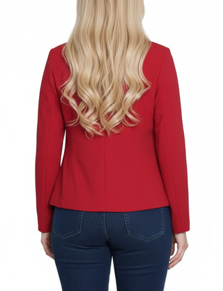 Thumbnail 2: Ny Collection Petite Cropped Crepe Blazer 