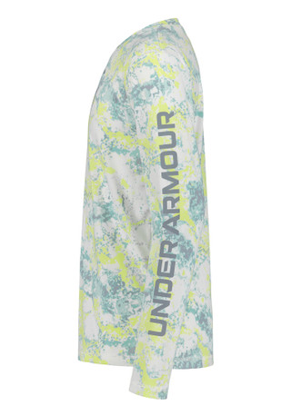 Thumbnail 6: Under Armour Big Boys Printed Camo Long Sleeve Shirt 