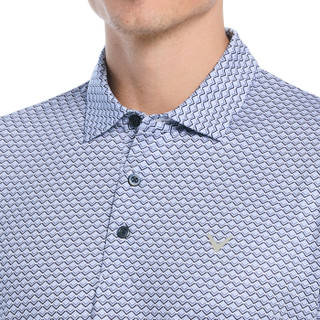 Thumbnail 8: Callaway Men's All Gradient Chevron Print Golf Polo 