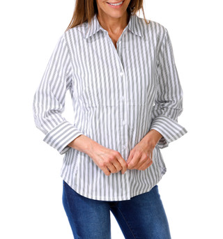Thumbnail 1: Zac & Rachel Women's Print Button Up Top  
