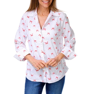 Thumbnail 1: Zac & Rachel Women's Print Button Up Top  