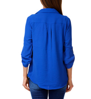 Thumbnail 2: Good Days Only Women's Solid Button Down Top  