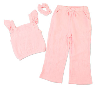 Thumbnail 1: BEARPAW Little Girls 3 Pc Pant Set 