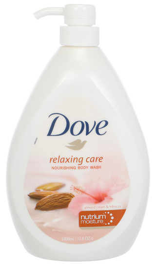Thumbnail 1: DOVE 33 oz Almond Cream & Hibiscus Body Wash 