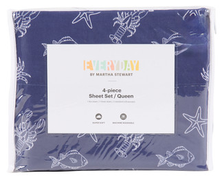 Thumbnail 1: Everyday by Martha Stewart Queen Size 4 Pc Sheet Set 