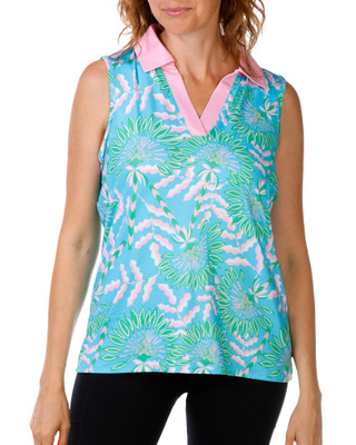 Thumbnail 1: Caribbean Joe Women's Petite Active Top  