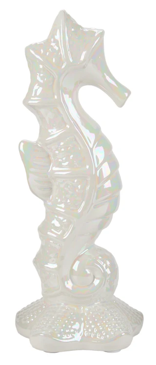 Thumbnail 2: TURTLE KING CORP Iridescent Seahorse Figurine 