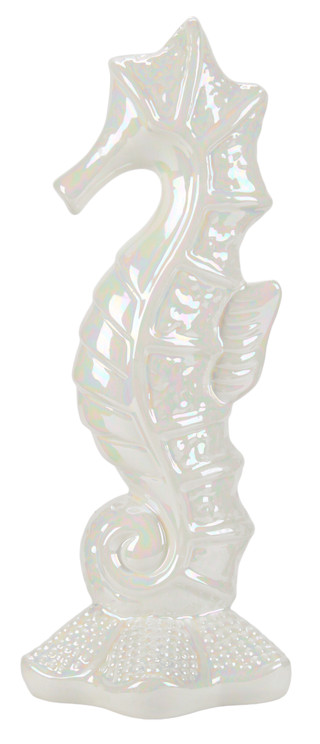 Thumbnail 1: TURTLE KING CORP Iridescent Seahorse Figurine 