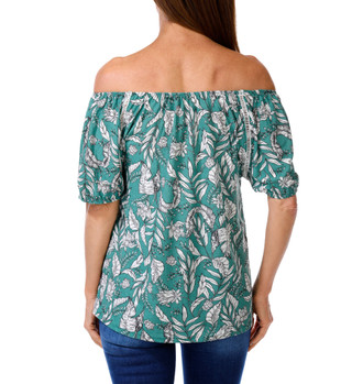 Thumbnail 2: Joie De Vivre Women's Floral Print Top  