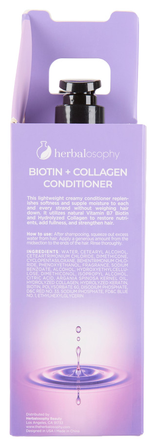 Thumbnail 2: HERBALOSOPHY Biotin + Collagen Shampoo & Condition Duo 