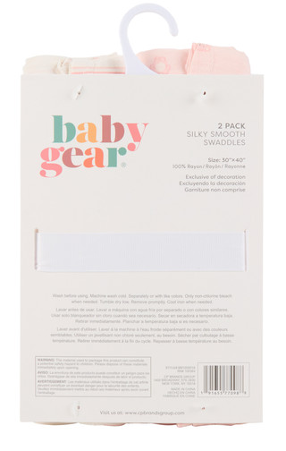Thumbnail 2: Baby Gear Baby 3 Pk Silky Smooth Swaddles 