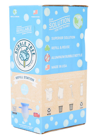 Thumbnail 2: 3 Pc Refillable Bubble System 