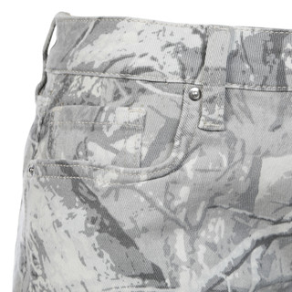 Thumbnail 3: YMI Juniors Camo Print 5 Pocket Shorts 