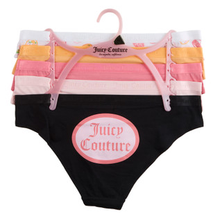 Thumbnail 1: Juicy Couture Juniors 5 Pk Cotton Bikini Panties 
