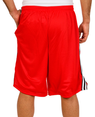 Thumbnail 2: Champion Men's Active Side Stripe Mesh Shorts 
