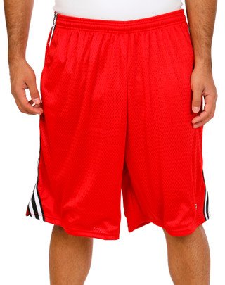 Thumbnail 1: Champion Men's Active Side Stripe Mesh Shorts 